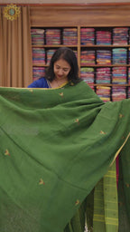 Green saree